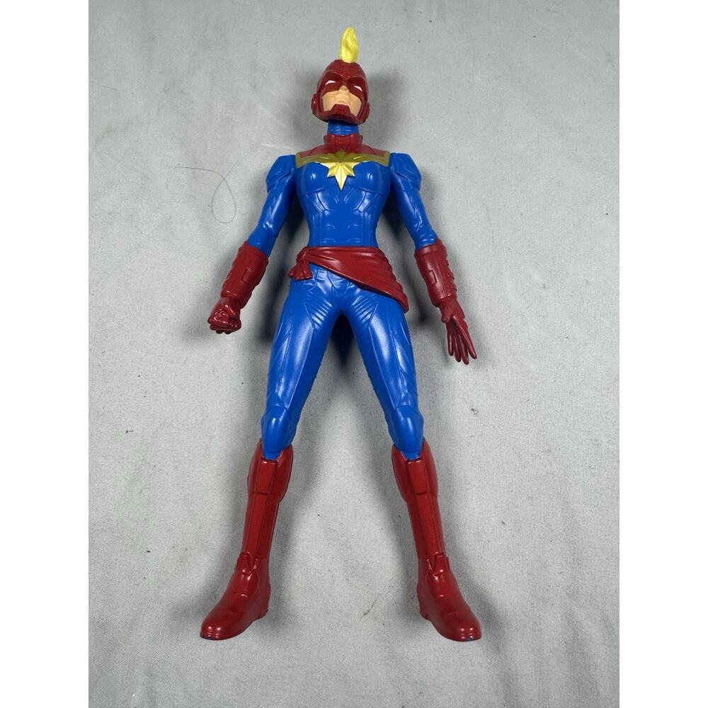 Marvel Captain Marvel Titan Hero Series 12” Action Figure Mohawk Helmet